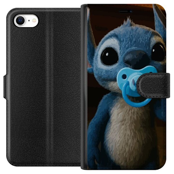 Apple iPhone 6 Tegnebogsetui Stitch & Napp - babytema med sød