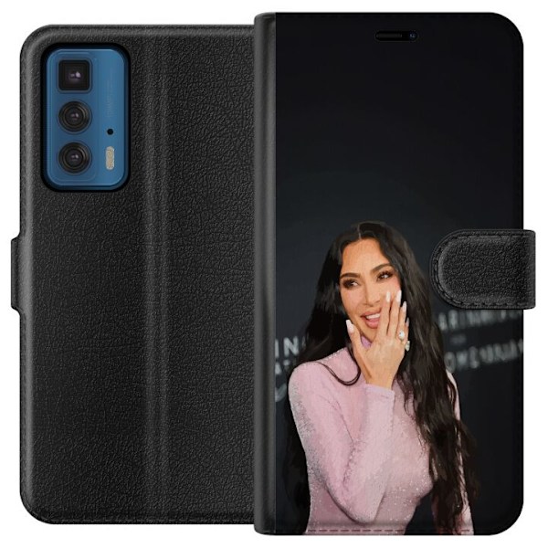 Motorola Edge 20 Pro Tegnebogsetui Kim Kardashian – Trending