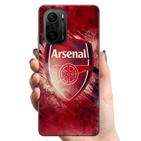 Xiaomi Mi 11i TPU Mobilcover Arsenal Fodbold