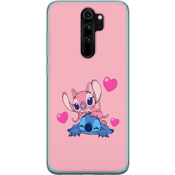 Xiaomi Redmi Note 8 Pro  Läpinäkyvä kuori Ystävänpäivä Stitch