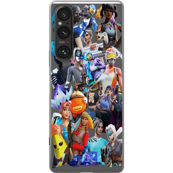 Sony Xperia 1 VI Gennemsigtig cover Fortnite