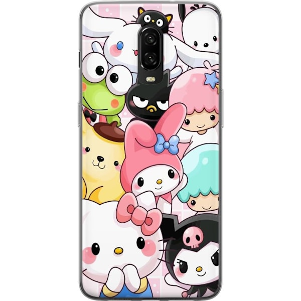 OnePlus 6T Läpinäkyvä kuori Kawaii Sanrio Crew