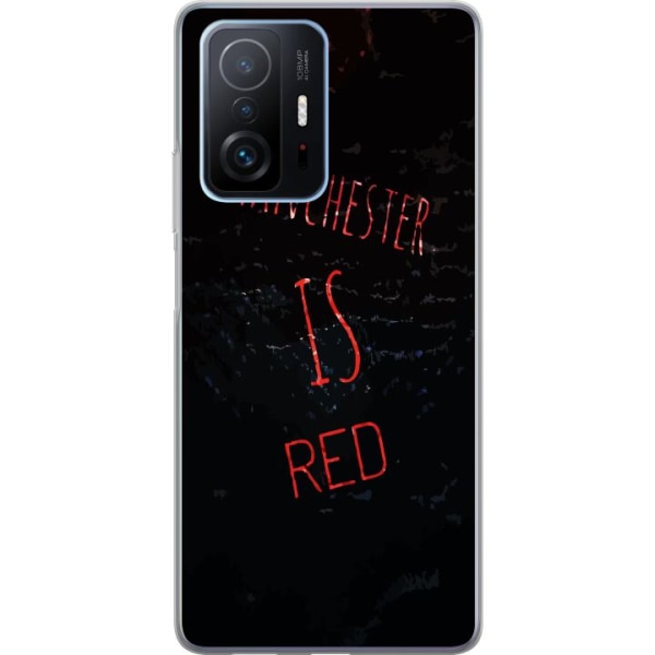 Xiaomi 11T Pro Gennemsigtig cover Manchester United