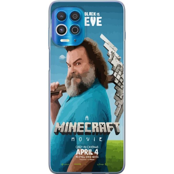 Motorola Edge S Genomskinligt Skal A Minecraft Movie