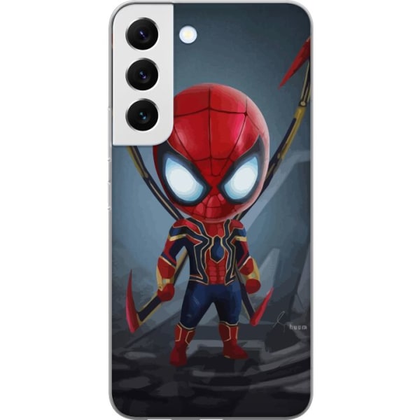 Samsung Galaxy S22 5G Gennemsigtig cover Spider-Mand