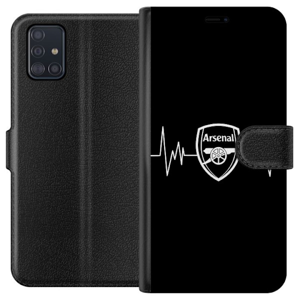 Samsung Galaxy A51 Lommeboketui Arsenal