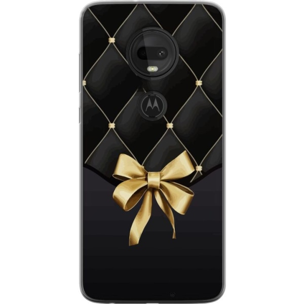 Motorola Moto G7 Läpinäkyvä kuori Tyylikäs Rusetti