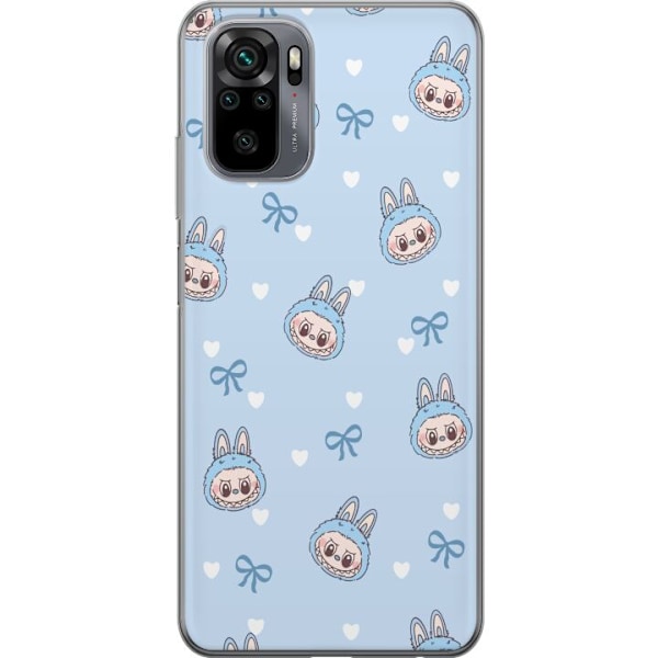 Xiaomi Redmi Note 10S Läpinäkyvä kuori Labubu Tuli Henki