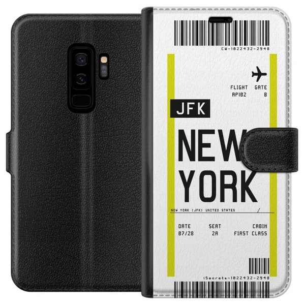 Kompatibel Tegnebogsetui til Samsung Galaxy S9+ New York