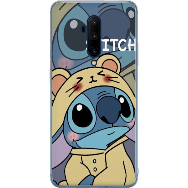 OnePlus 7T Pro Genomskinligt Skal Stitch