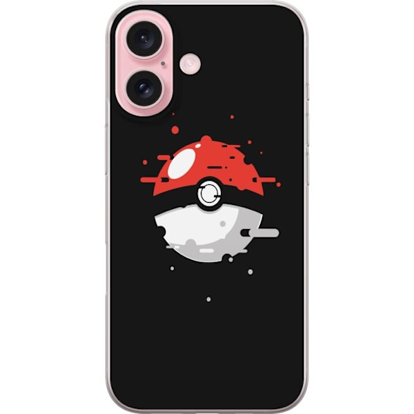 Apple iPhone 16 Gennemsigtig cover Pokémon