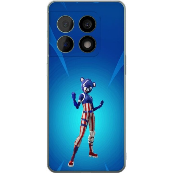 OnePlus 10 Pro Gennemsigtig cover Fortnite - Bamsen