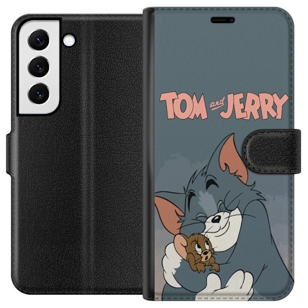 Samsung Galaxy S22 5G Lompakkokotelo Tom ja Jerry