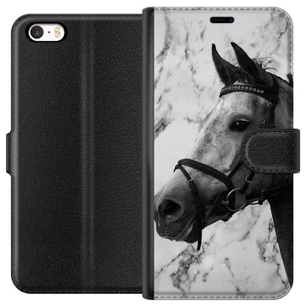Apple iPhone 5 Lommeboketui Hest