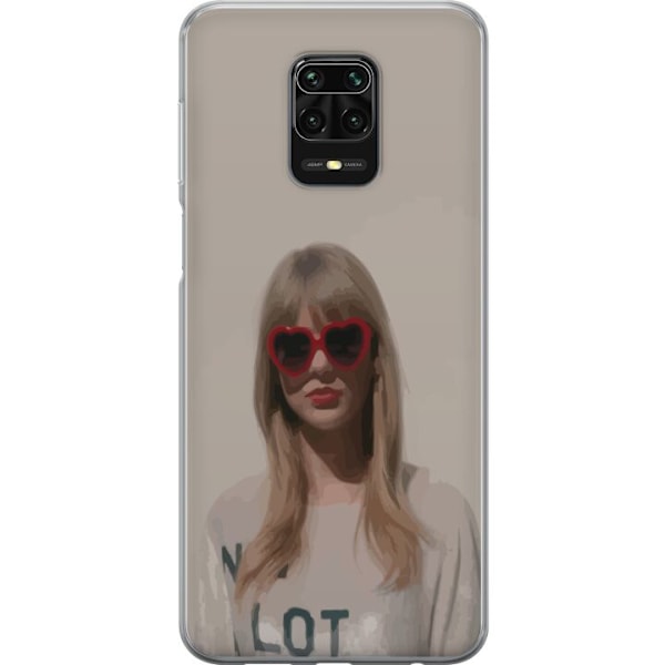 Xiaomi Redmi Note 9S Gennemsigtig cover Taylor Swift