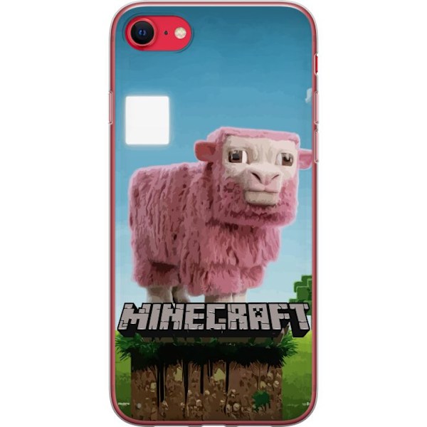 Apple iPhone SE (2020) Läpinäkyvä kuori A Minecraft Movie
