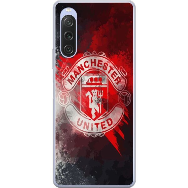 Sony Xperia 10 V Gennemsigtig cover Manchester United