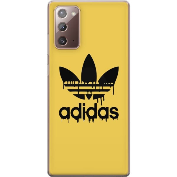 Samsung Galaxy Note20 Gennemsigtig cover Adidas