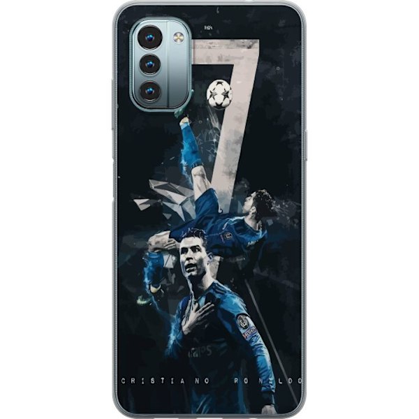 Nokia G11 Gennemsigtig cover Ronaldo