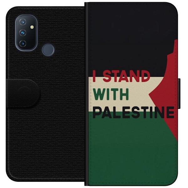 OnePlus Nord N100 Plånboksfodral Stand with Palestine – sol