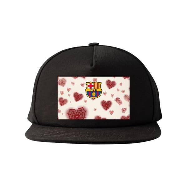 Snapback-lippalakki musta one size