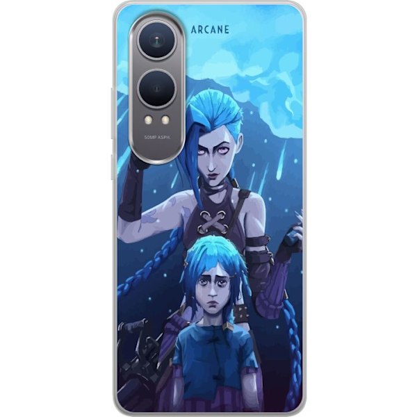 OnePlus Nord CE4 Lite Genomskinligt Skal Arcane, League of Legends