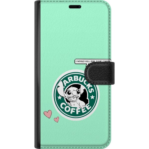 Motorola Moto G53 Tegnebogsetui Stitch Kaffe