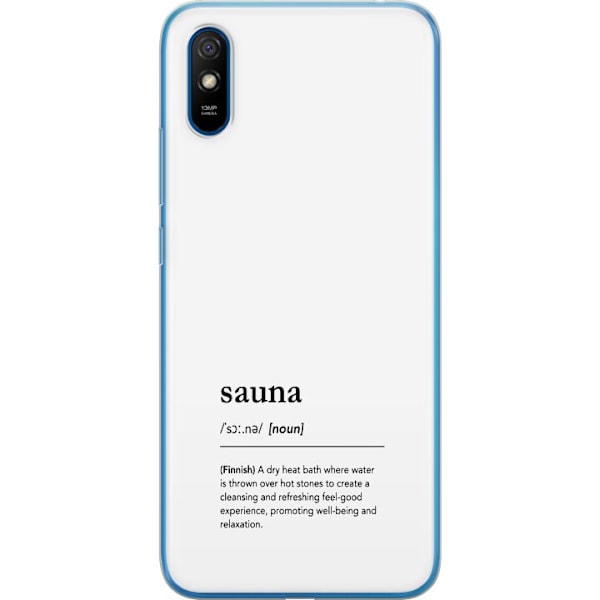 Xiaomi Redmi 9A Gjennomsiktig deksel Bara Bada Sauna