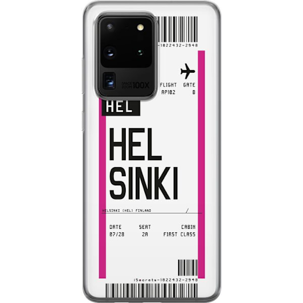 Samsung Galaxy S20 Ultra Gennemsigtig cover Helsingfors