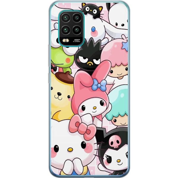Xiaomi Mi 10 Lite 5G Gennemsigtig cover Kawaii Sanrio Crew