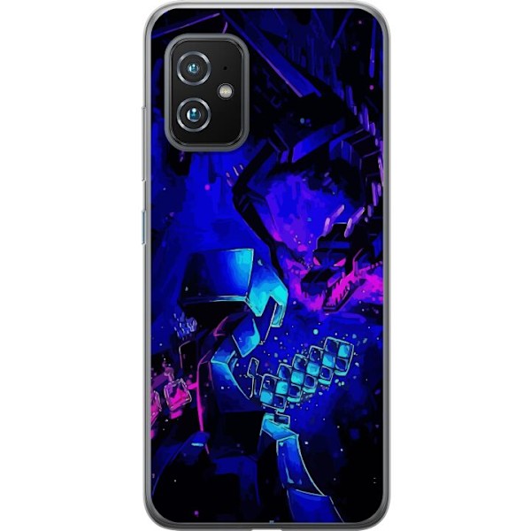 Asus Zenfone 8 Gennemsigtig cover Minecraft