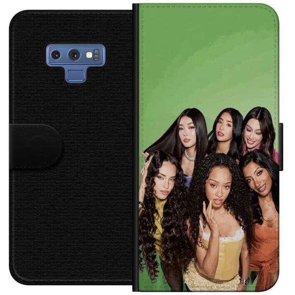 Yhteensopiva Lompakkokotelo Samsung Galaxy Note9 KATSEYE vihreä