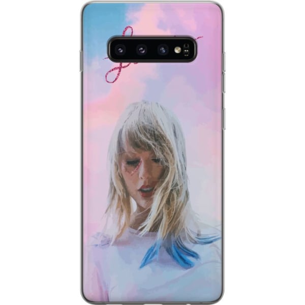 Samsung Galaxy S10 Gennemsigtig cover Taylor Swift - Lover
