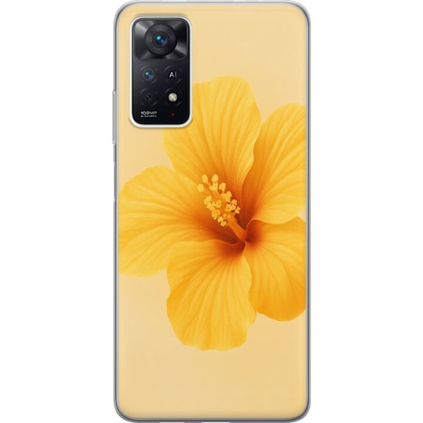 Xiaomi Redmi Note 11 Pro 5G Läpinäkyvä kuori Lemon Zing