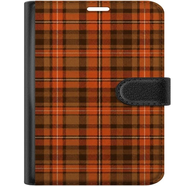 Kompatibel Tegnebogsetui til Apple iPhone Duo Orange efterårstartan orange