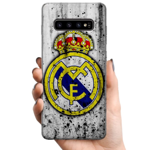 Samsung Galaxy S10 TPU Mobilcover Real Madrid CF