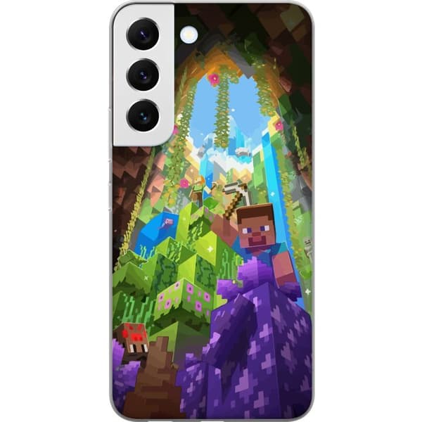 Kompatibelt Mobildeksel til Samsung Galaxy S22 5G Minecraft