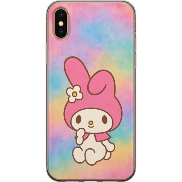 Apple iPhone XS Max Läpinäkyvä kuori Kawaii Sanrio My Melody