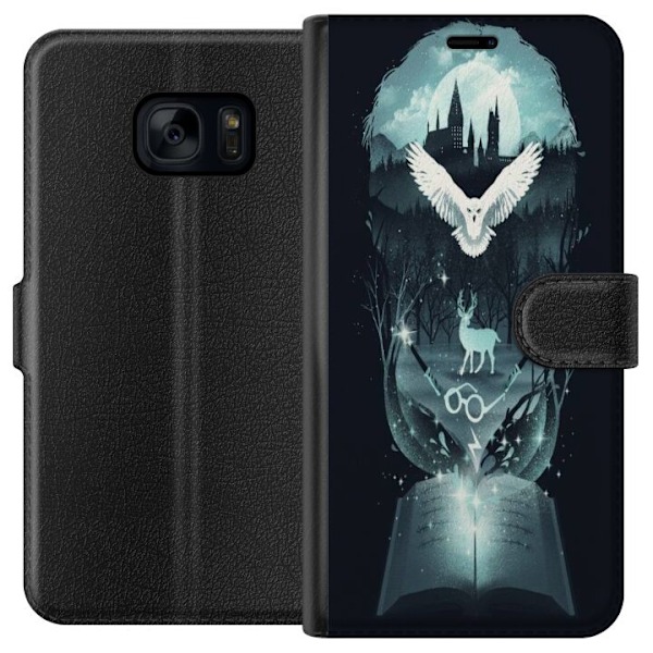Samsung Galaxy S7 Lompakkokotelo Harry Potter