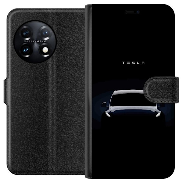 OnePlus 11 Lompakkokotelo Tesla