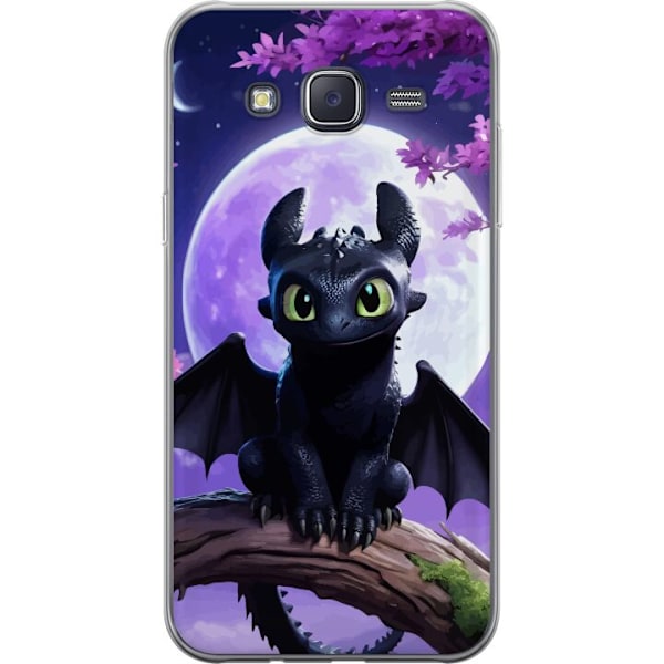 Samsung Galaxy J5 Genomskinligt Skal Draktränaren How to Train Your Dragon