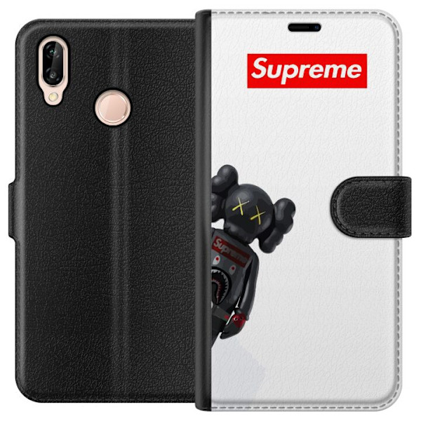 Huawei P20 lite Plånboksfodral KAWS Supreme