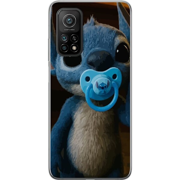 Xiaomi Mi 10T 5G Läpinäkyvä kuori Stitch & Napp - vauvateema söpöllä hahmolla