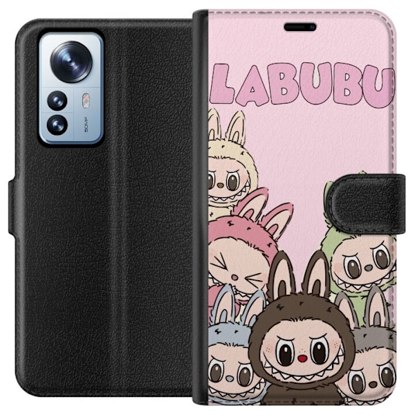 Xiaomi 12 Pro Lompakkokotelo Labubu Classics