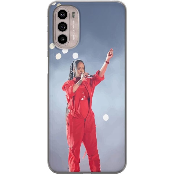 Motorola Moto G41 Läpinäkyvä kuori Rihanna – Trendsetting Looks & Style
