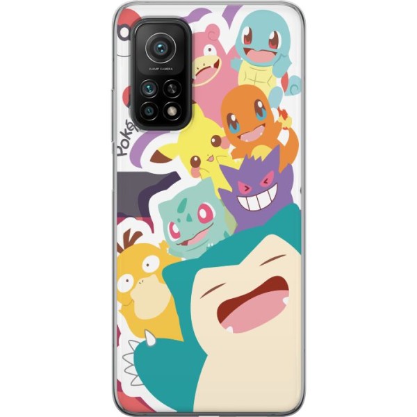 Xiaomi Mi 10T 5G Gennemsigtig cover Pokemon