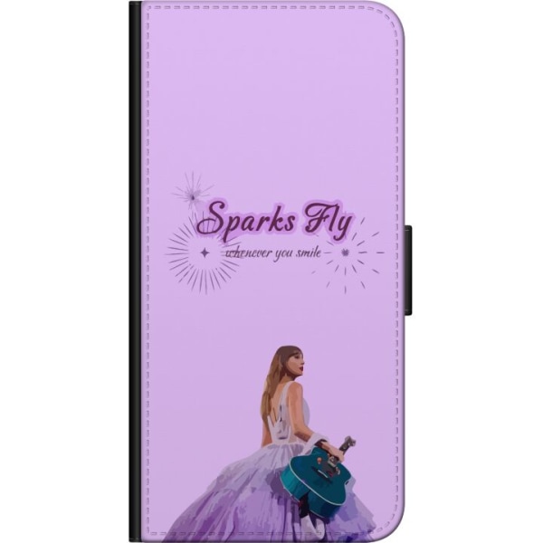 Xiaomi Redmi Note 9S Tegnebogsetui Taylor Swift - Sparks Fly