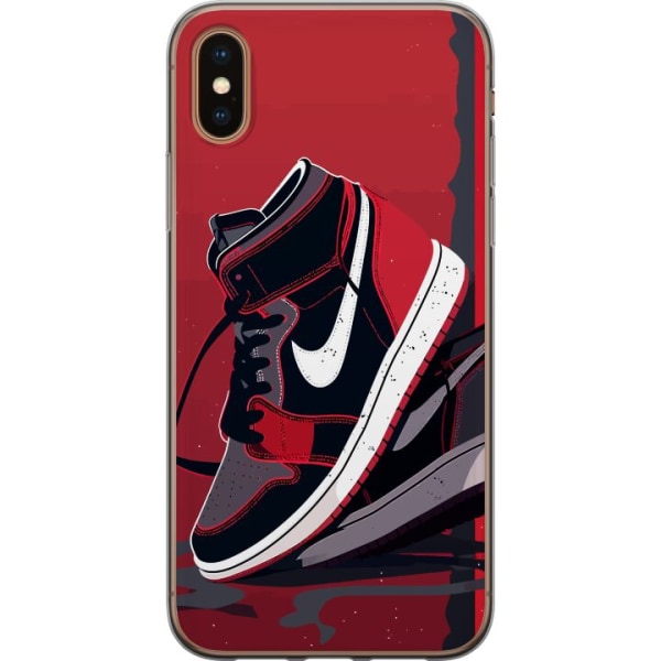 Apple iPhone XS Max Gjennomsiktig deksel Nike 3399 | Genomskinligt Skal |  Fyndiq