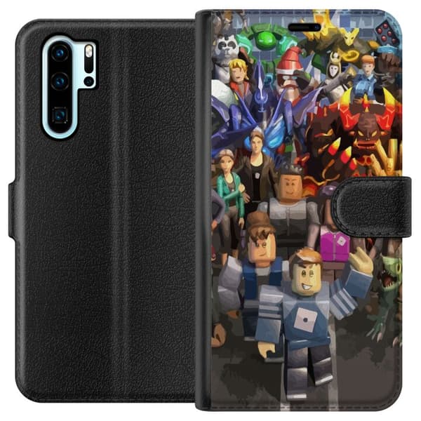 Kompatibel Tegnebogsetui til Huawei P30 Pro Roblox