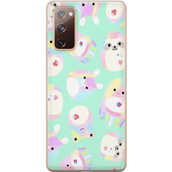 Samsung Galaxy S20 FE Läpinäkyvä kuori Squishmallow